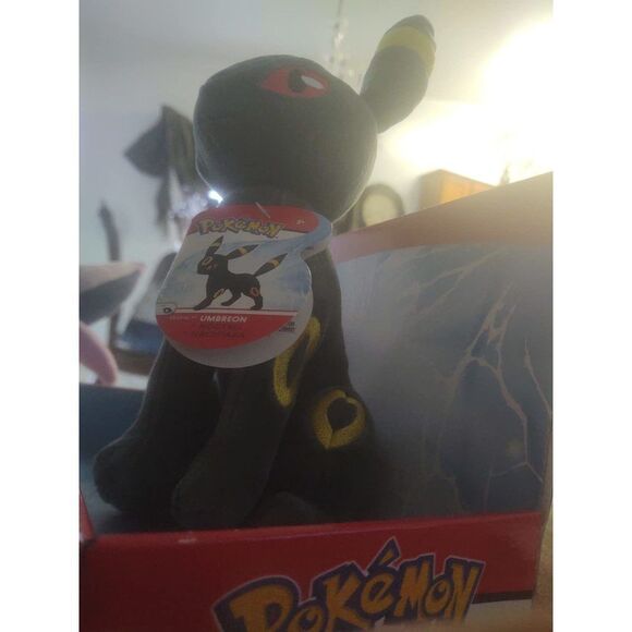 Pokemon 8" Espeon & Umbreon Plush 2-Pack - Officially Licensed - Eevee Evolutio - Picture 7 of 15